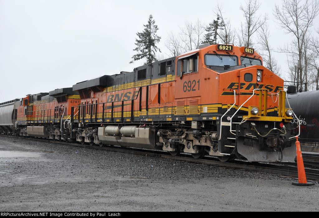 Tied down grain train